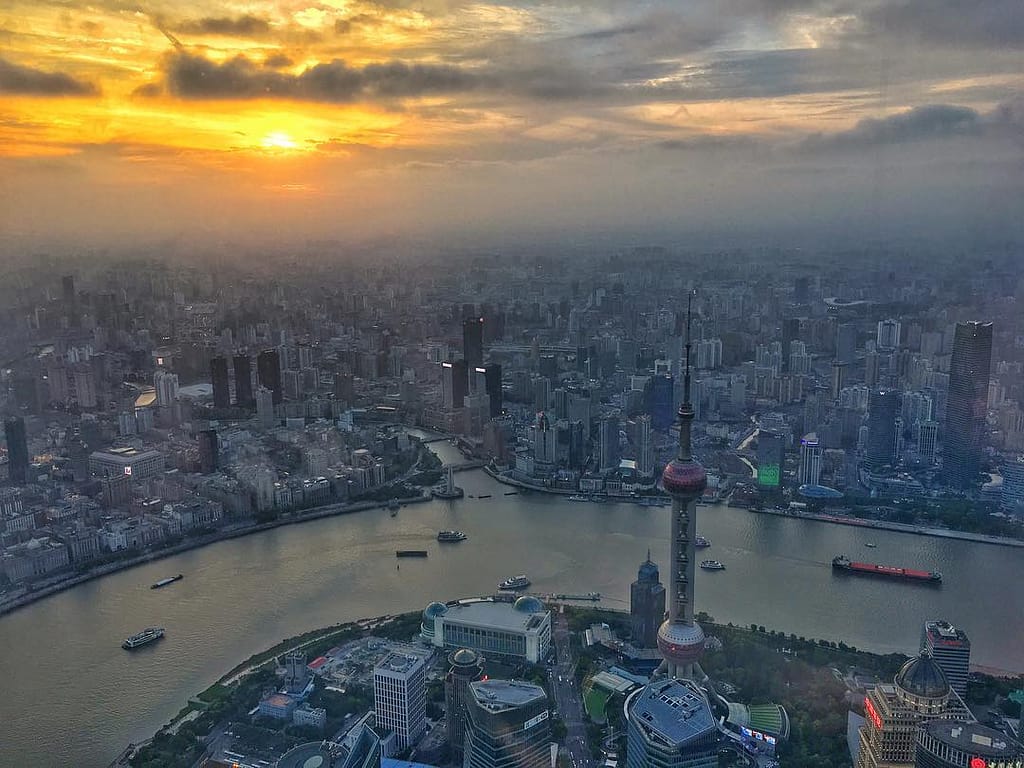 Shanghai Tower view