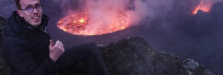 drc Nyiragongo volcano lava lake